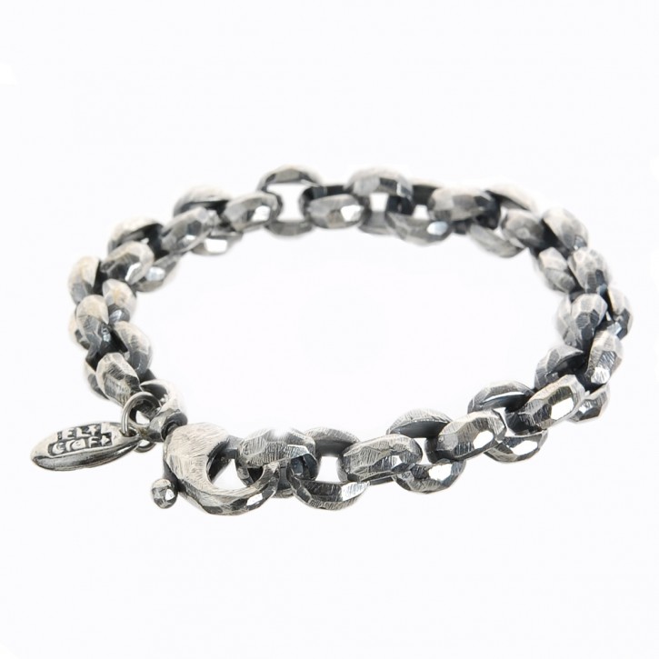 Armband "Pea - Chain Facetted" 21 cm