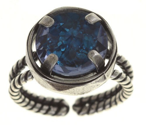 Ring "Medieval Pop" Blau