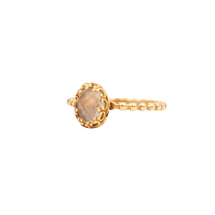 Ring "Gemstone Gold" Hellrosa