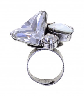 Ring "Gem Riot" Moon Crystal