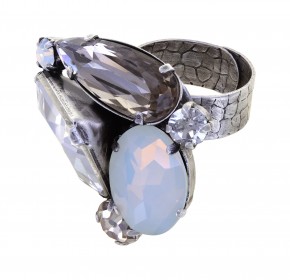 Ring "Gem Riot" Moon Crystal